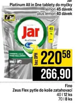 Jip Jar Platinum All in One tablety do myčky lemon plus lemon nabídka