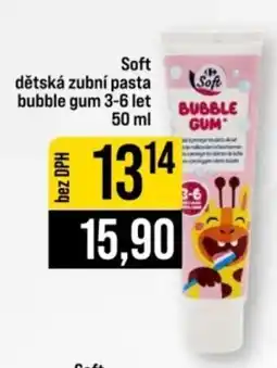 Jip Soft dětská zubní pasta bubble gum nabídka