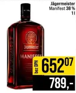 Jip Jägermeister Manifest nabídka
