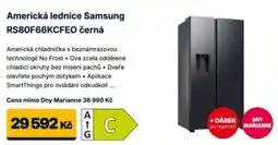Datart Samsung americká lednice RS80F66KCFC nabídka