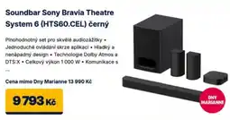 Datart Sony Soundbar Bravia Theatre System 6 (HTS60.CEL) černý nabídka
