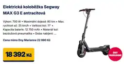 Datart Segway MAX G3 E antracitová nabídka