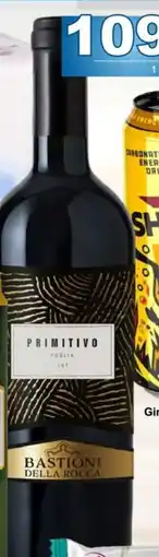 Jip Piccini Bastioni della Rocca Primitivo Puglia IGT nabídka