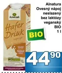 Jip Alnatura Ovesný nápoj nabídka