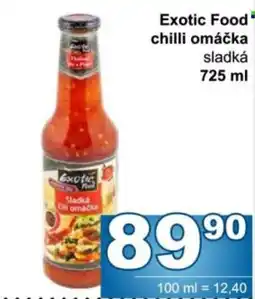 Jip Exotic Food chilli omáčka sladká nabídka