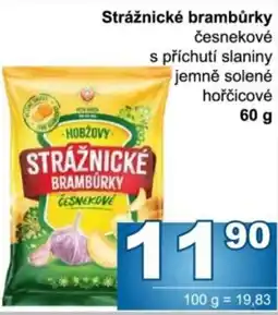 Jip Hobzovy strážnické brambůrky česnekové nabídka