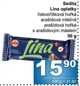 Jip Lina lísková hořka arašídová mléčná arašídová hořka s arašídovým máslem nabídka
