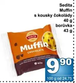 Jip Sedita muffin s kousky čokolády nabídka