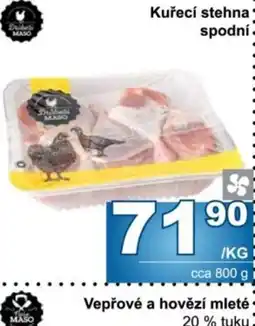 Jip Drahokamí MASO kuřecí stehna spodní nabídka