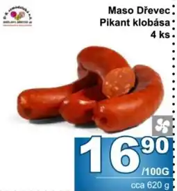 Jip Maso Dřevěc Pikant klobása nabídka