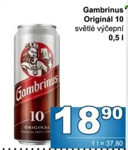 Jip Gambrinus Original 10 nabídka