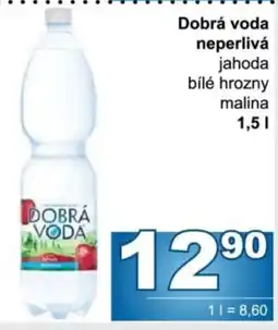 Jip Dobrá voda neperlivá jahoda bílé hrozný malina nabídka