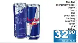 Jip Red Bull energetický nápoj nabídka