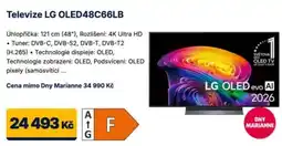 Datart Lg televize oled48c66lb nabídka