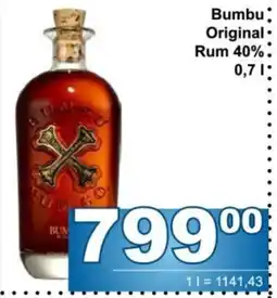 Jip Bumbu Original Rum nabídka