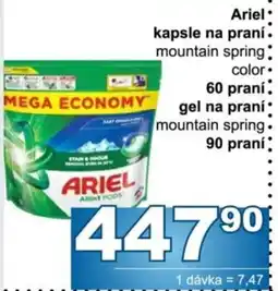 Jip Ariel kapsle na praní mountain spring color nabídka