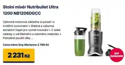 Datart Nutribullet Ultra 1200 NB1206DGCC nabídka
