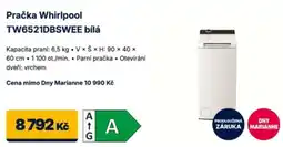 Datart Whirlpool pračka TW6521DBSWEE bílá nabídka