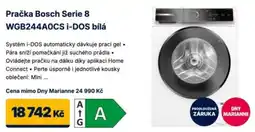 Datart Bosch Pračka Serie 8 WGB244A0CS i-DOS bílá nabídka