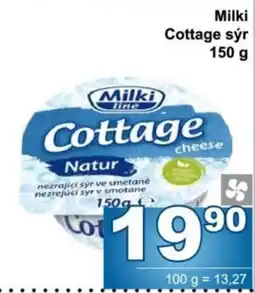 Jip Milki Cottage sýr nabídka