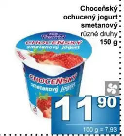 Jip Chocenšky ochucený jogurt smetanový nabídka