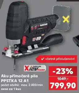 Kaufland Parkside aku přímočará pila ppstka 12 a1 nabídka