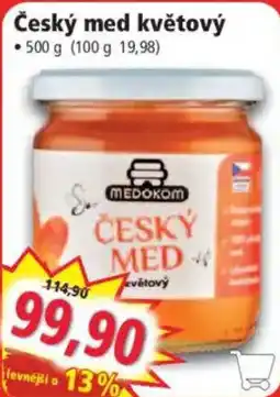 Norma Medokom český med květový nabídka