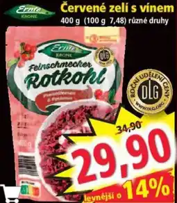 Norma Ernte Rotkohl nabídka