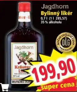 Norma Jagdhorn bylinný likér nabídka