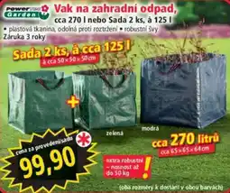 Norma PowerTrek Garden Vak na zahradní odpad nabídka