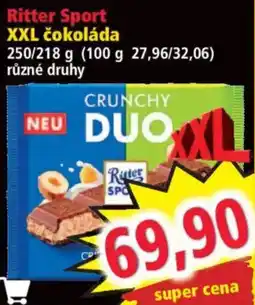 Norma Ritter Sport XXL čokoláda nabídka