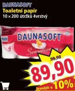 Norma Daunasoft toaletní papír nabídka