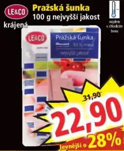 Norma Le&Co pražská šunka nabídka