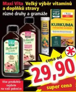 Norma Maxi Vita Velký výběr vitamínů a doplňků stravy nabídka