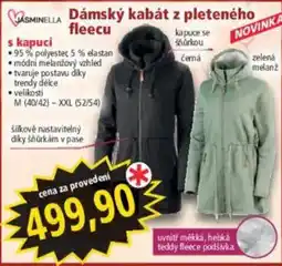 Norma Jasminella dámský kabát z pleteného fleece nabídka