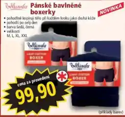 Norma Bolinda pánské bavlněné boxerky nabídka