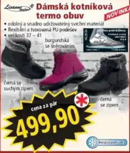 Norma Lismona dámská kotníková termo obuv nabídka