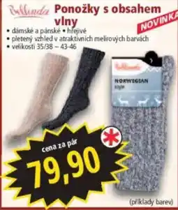 Norma Bellinda Ponožky s obsahem vlny nabídka