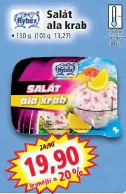 Norma RybeX salát ala krab nabídka