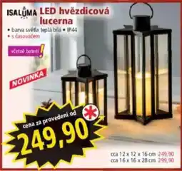 Norma Isaluma led hvězdicová lucerna nabídka