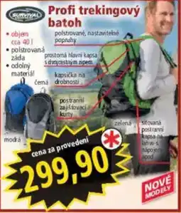Norma Survival Profi trekkingový batoh nabídka