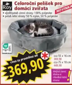 Norma Roy Celoroční pelíšek pro domácí zvířata nabídka