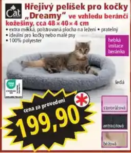 Norma Cat Hřejivý pelíšek pro kočky Dreamy nabídka