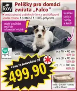Norma Roy Pelišky pro domácí zvířata Falco nabídka