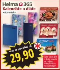 Norma Helma 365 kalendáře a diáře nabídka