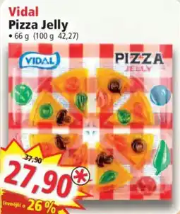 Norma Vidal pizza jelly nabídka