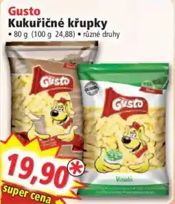 Norma Gusto kukuřičné křupky nabídka