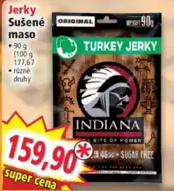 Norma Indiana turkey jerky nabídka