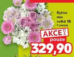 Kaufland Kytice mix velká 1B nabídka