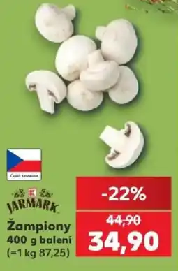 Kaufland Jarmark žampiony nabídka
